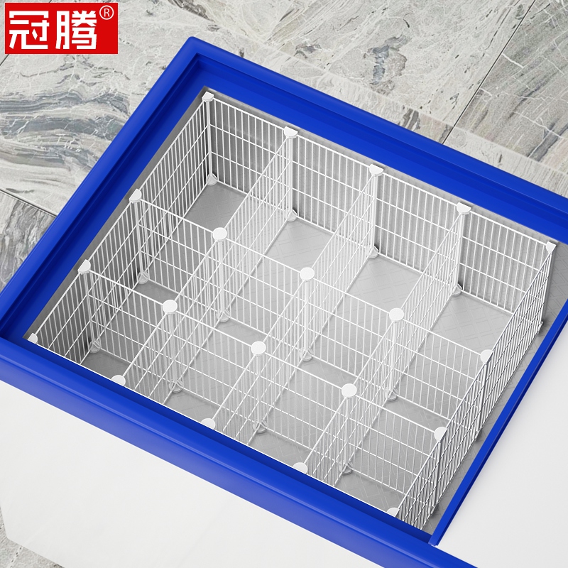 冰柜分隔板大小格置物筐商用z超市小卖部雪糕冰淇淋隔断分类筐