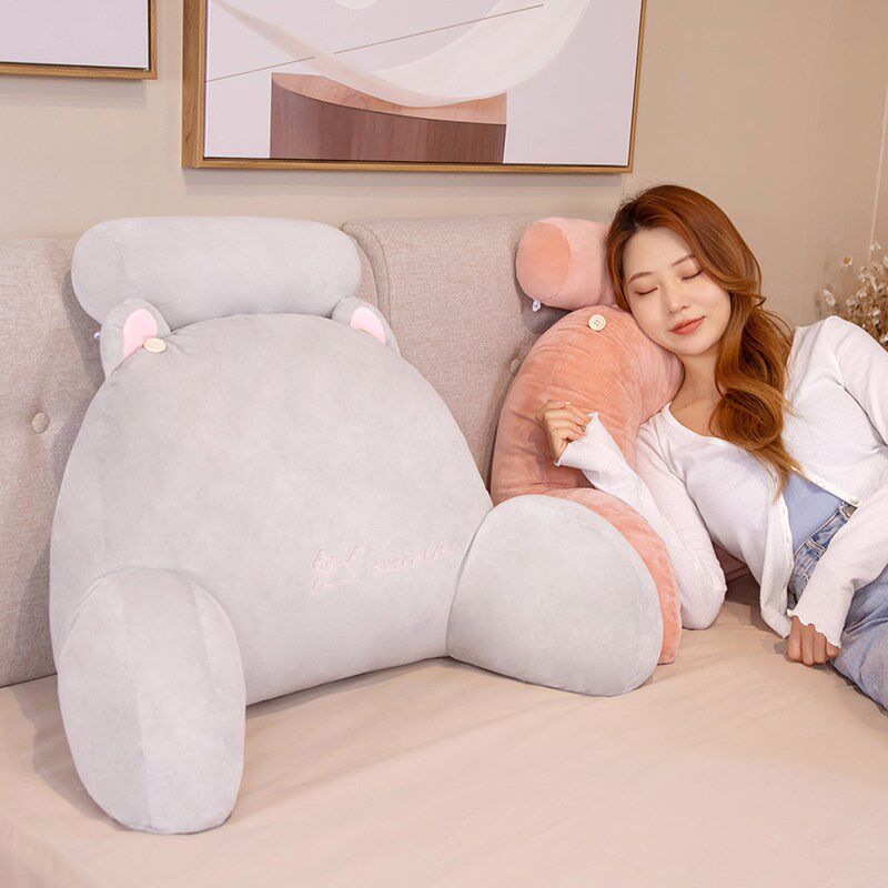 床头靠垫软包床上靠枕大靠背垫抱枕女生睡觉榻榻米看书玩手机马小