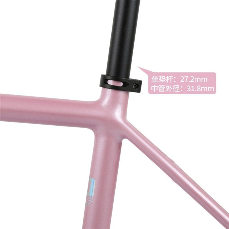 Seaboard云岸CT1铝合金公路车内走线平把瓜车架700C碟刹桶轴铝叉