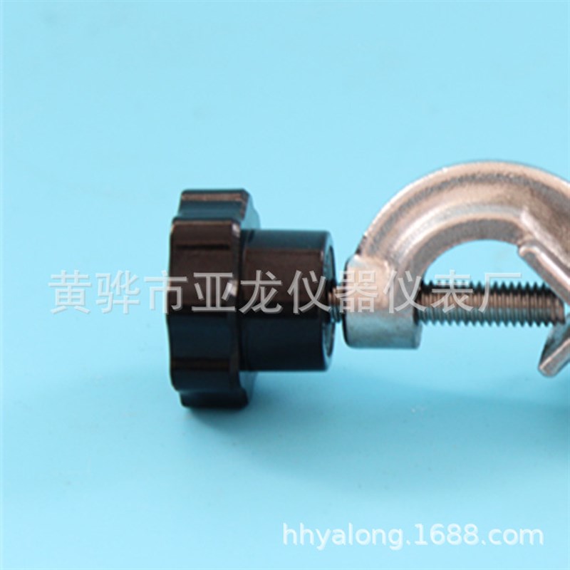 供应 不锈钢十字夹中号 304不锈钢双顶丝 对顶夹