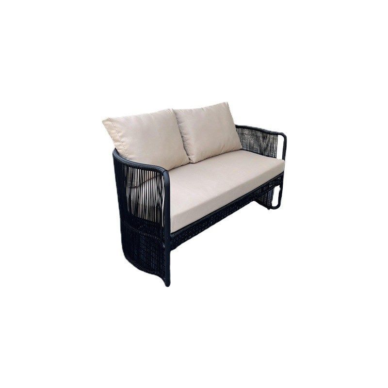 新中式户外藤编沙发酒店庭院沙发茶几组合花园阳台防腐防锈太师椅,住宅家具,户外沙发,淘宝优惠券,粉丝福利购,淘宝优惠卷