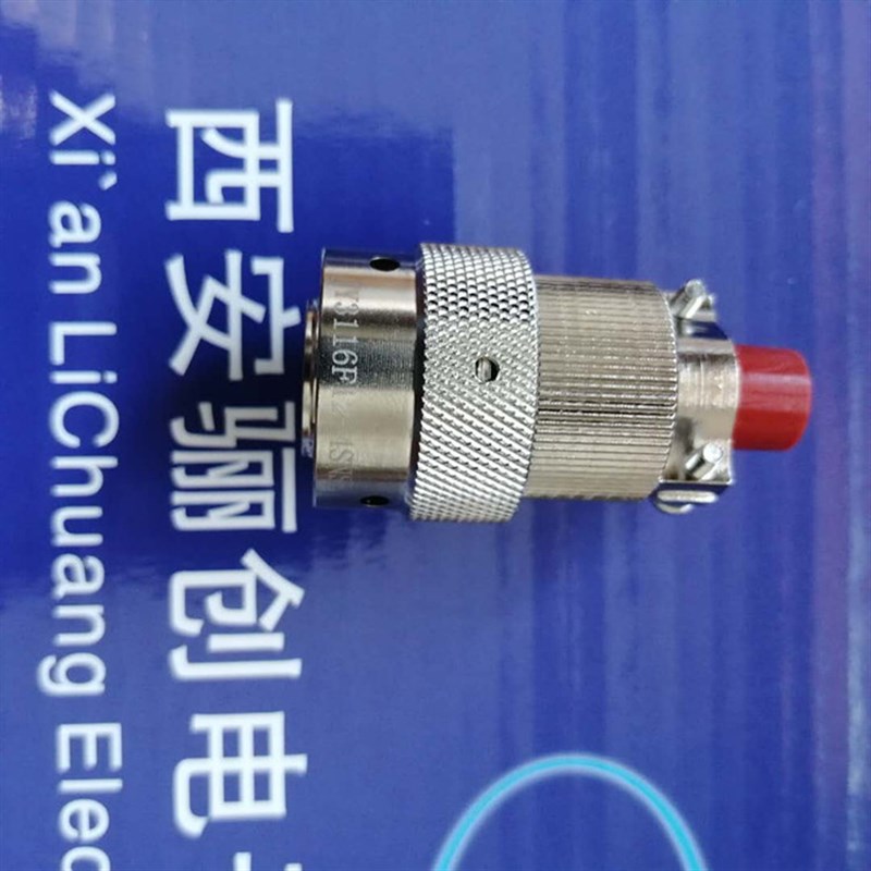圆形连接器JY3116F0604SN插头 YB3114F0604pN 螺母座 西安骊创
