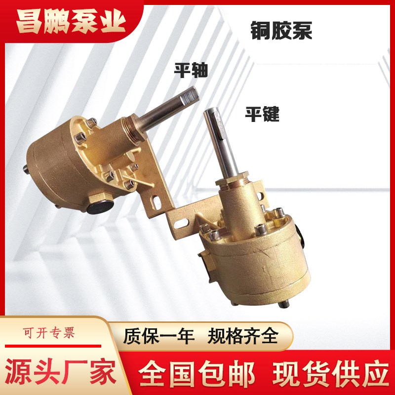 铜胶泵打包机械配用挤胶泵胶水泵全铜电动齿轮抽油泵微型计量泵