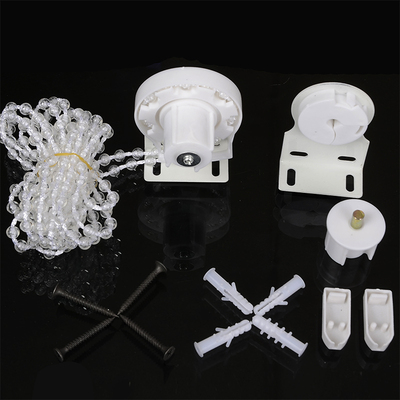 卷帘窗帘配件 固定器升降轴 拉珠拉绳单卖 五金杆子 全套卷拉式