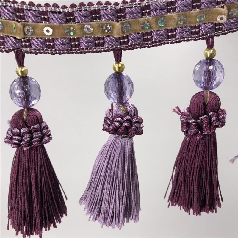 双色草莓窗帘花边辅料流苏吊穗帘头布艺装饰配件家纺装饰亚克力珠,居家布艺,花边,淘宝优惠券,粉丝福利购,淘宝优惠卷