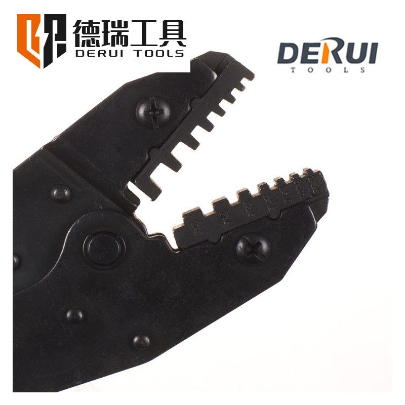 德瑞工具HS-26TW 9欧式棘轮式压线钳 多规格端子压接钳