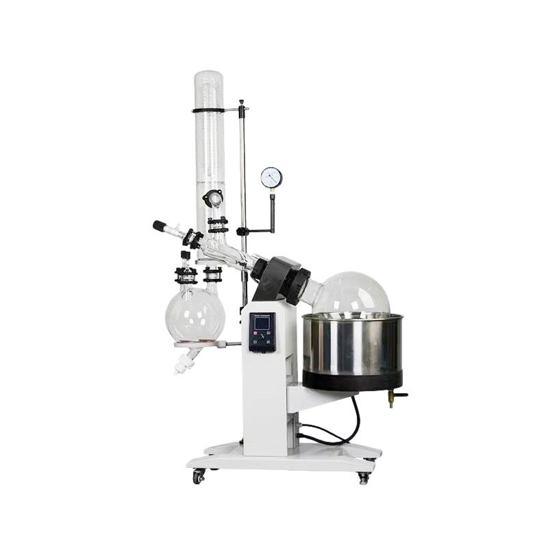 电动旋转蒸发仪实验室蒸馏蒸发器真空蒸馏设备2L/5L/10L/50L德正