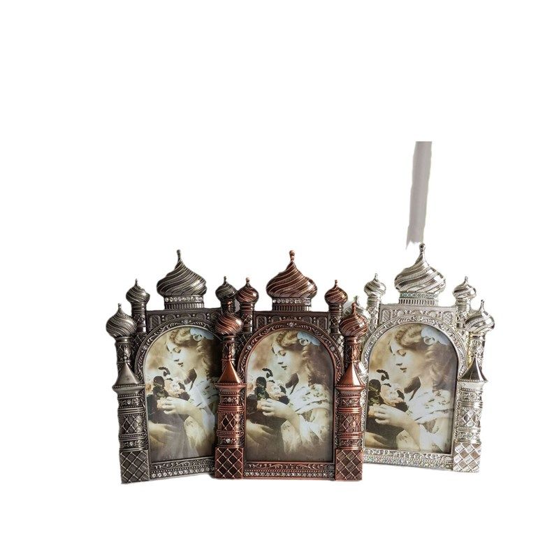 城堡欧式金属相框摆台 创意相框  复古创意相框,家居饰品,相框/画框,淘宝优惠券,粉丝福利购,淘宝优惠卷