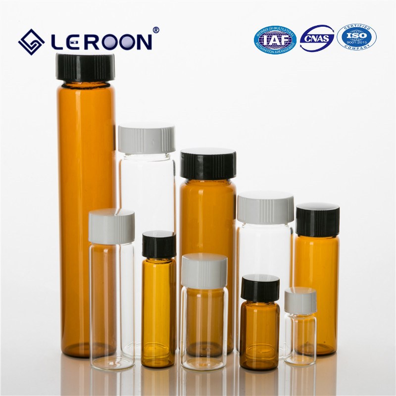 2 3 4 5 8 10 12 15 20 30 40 50 60ml毫升透明棕色玻璃样品瓶配