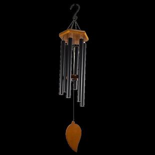 推荐超大高端现代简约北欧户外阳台客厅6管清新好听音乐风铃挂饰