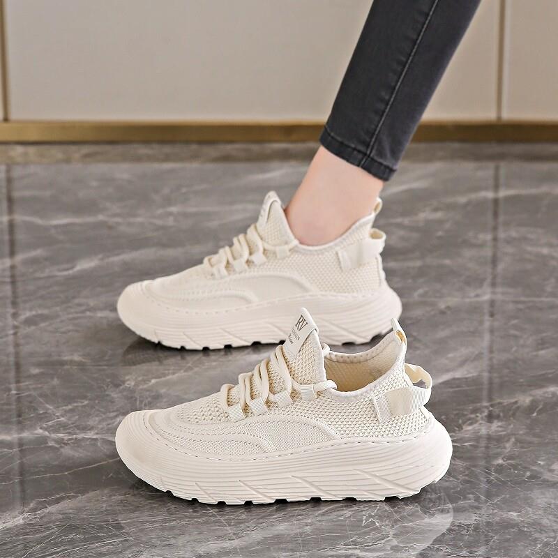 新品女鞋黑色休闲运动鞋20