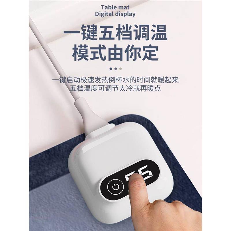 加热鼠标垫办公室超大电脑