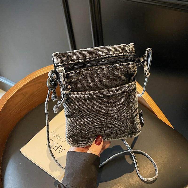 新品休闲小包女单肩腋下包ins牛仔布包韩版上班手机包文艺风斜挎,箱包皮具/热销女包/男包,小方包,淘宝优惠券,粉丝福利购,淘宝优惠卷