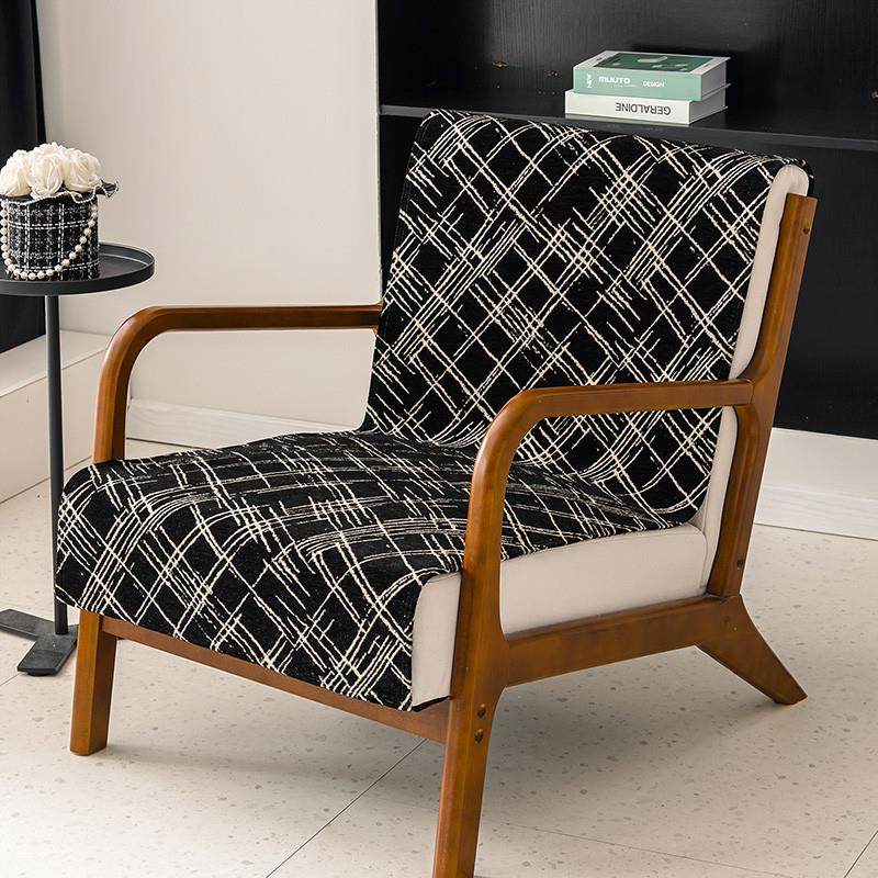 极速2025新款轻奢高级感单人沙发垫实木沙发椅子坐垫四季通用防滑