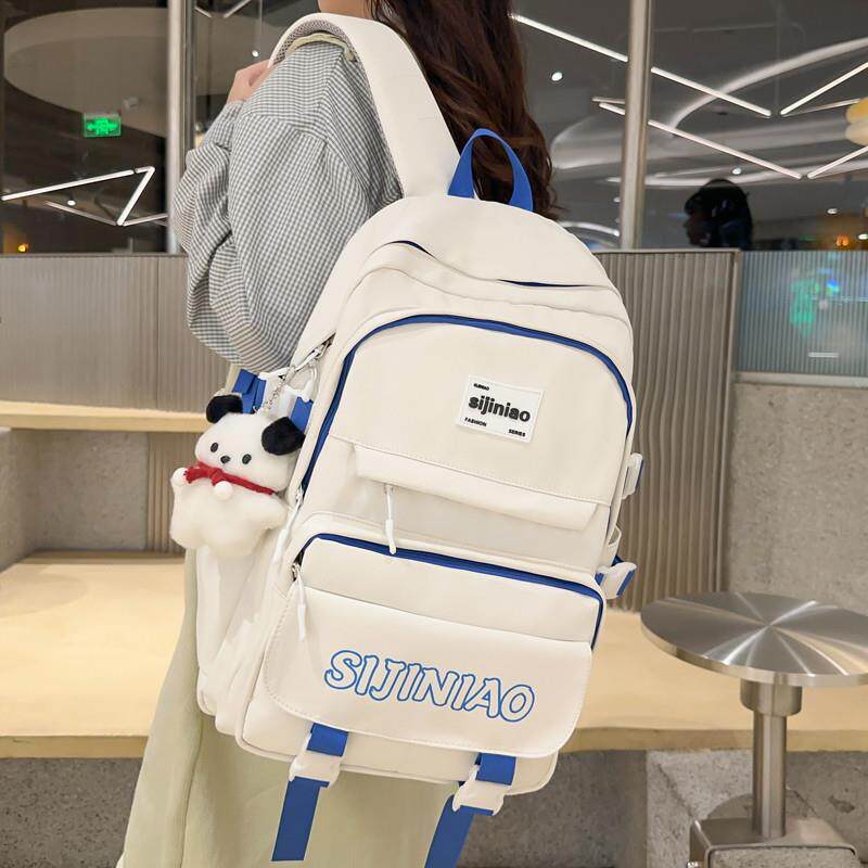 新品书包女小学生3一6年级韩版初中女生高中生大学生减负儿童背包