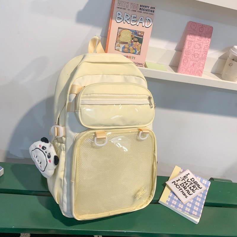 新品2025新款书包女生小学生五六年级可爱背包大学生简约高颜值双