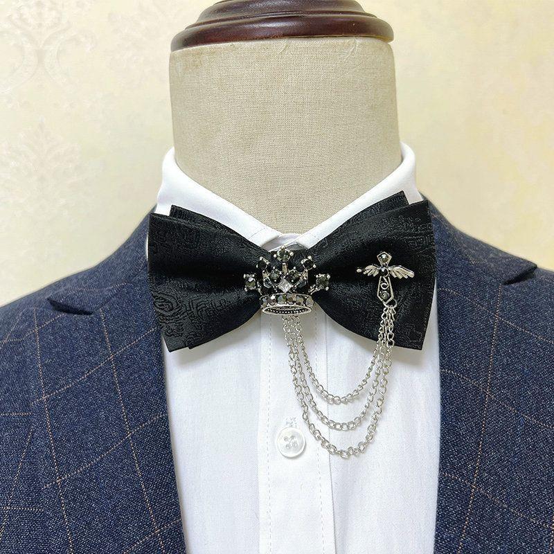 新郎伴郎领结男高档婚礼结