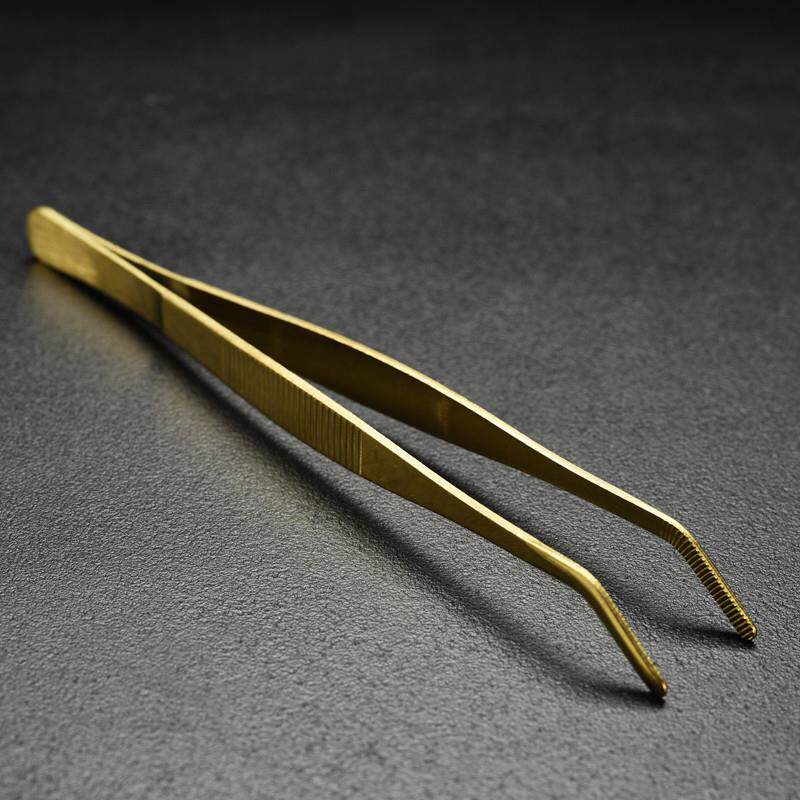 加厚不锈钢茶夹子防滑茶镊子金属茶杯夹家用功夫茶具零配茶道配件