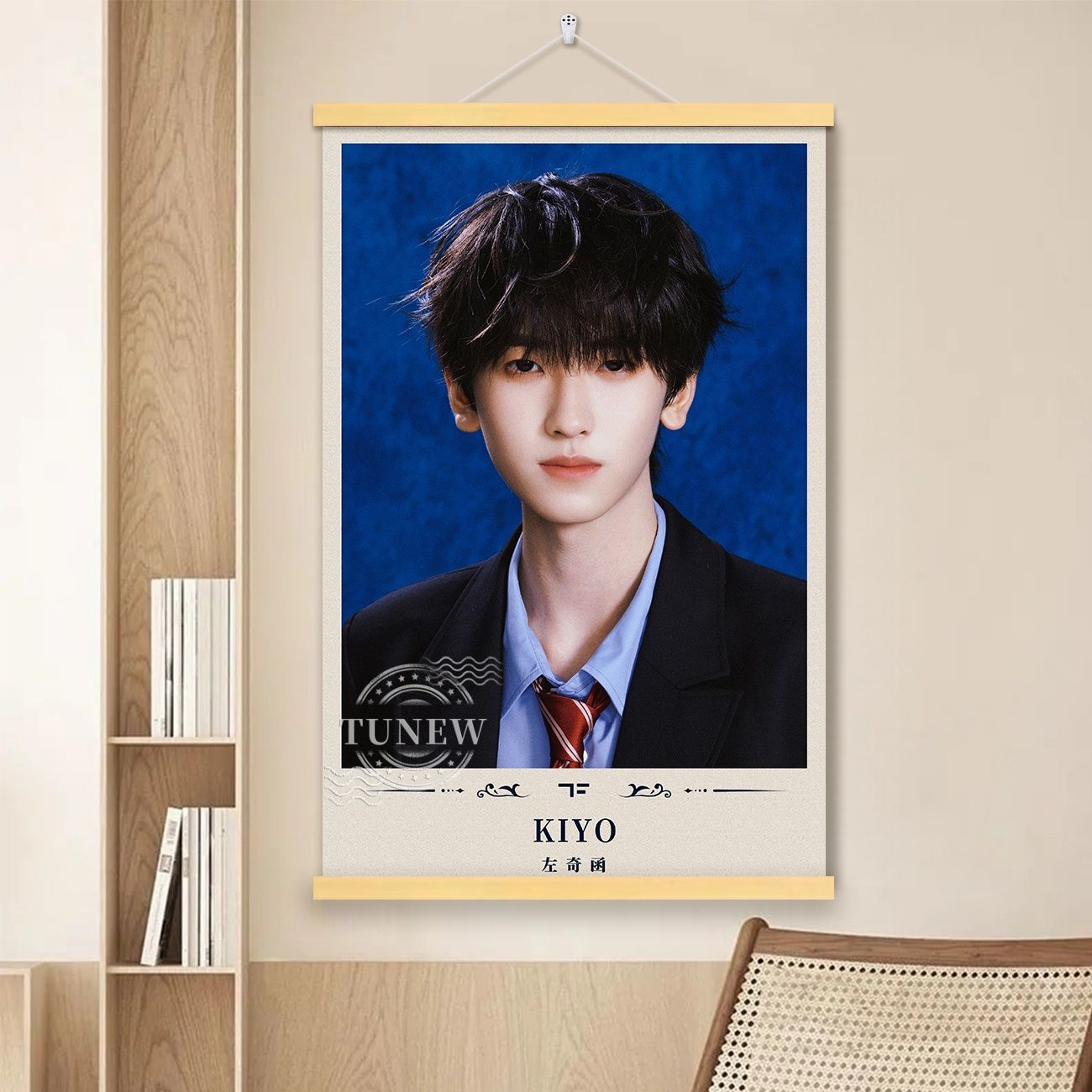 TF家族练习生2026全新证件照宿舍卧室挂墙床头高清收藏装饰挂轴画
