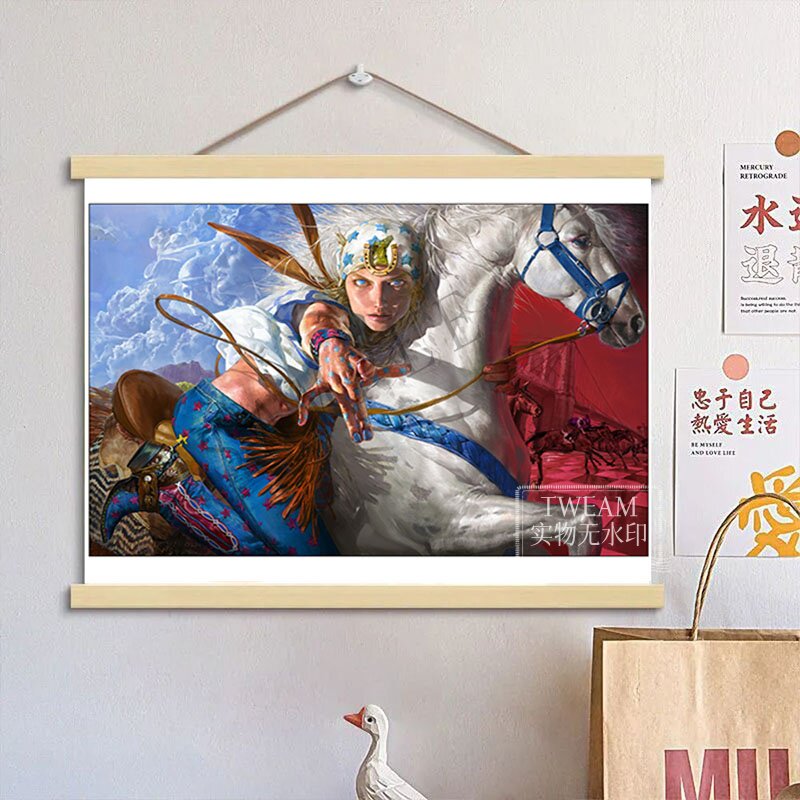 JOJO的奇妙冒险周边海报挂画杰洛乔尼迪亚哥装饰画壁画定制送朋友