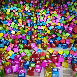 魔方奶酪方块糖立方牛奶糖干吃小零食结婚喜糖方糖块酸奶糖果批发