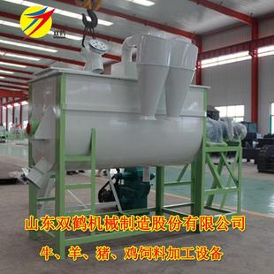 卧式 简单好操作 粉碎搅拌一体机蛋鸡浓缩饲料加工机组粉碎设备