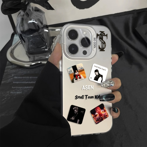 iPhone13苹果15创意华为NOVA16彩银硬stk歌曲小米17TPRO小众适用14PLUS高级感12ProMaxins风手机壳红米K90MAX