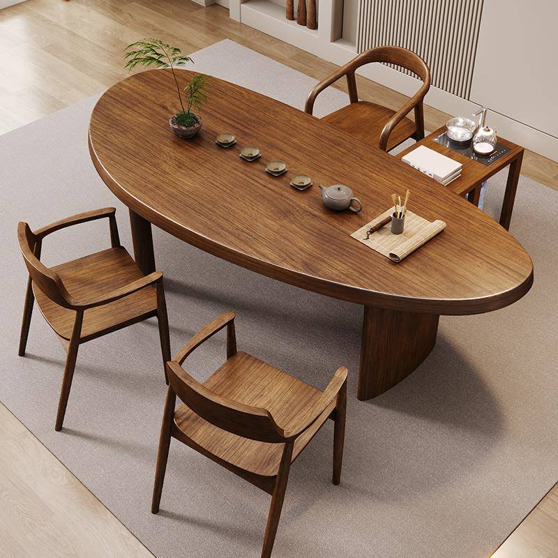 小户型实木茶桌椅组合客厅家用阳台茶台茶具一整套小型泡茶桌