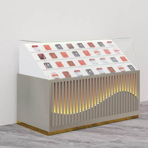 烟酒展示柜高档烟酒店烟酒行超市烟酒柜台白酒红酒柜烟酒货架定制