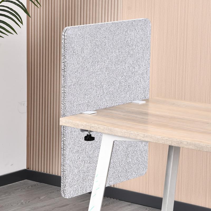 办公桌面吸音屏风挡板工位上下格挡板桌下隔板办公家具免打孔安装