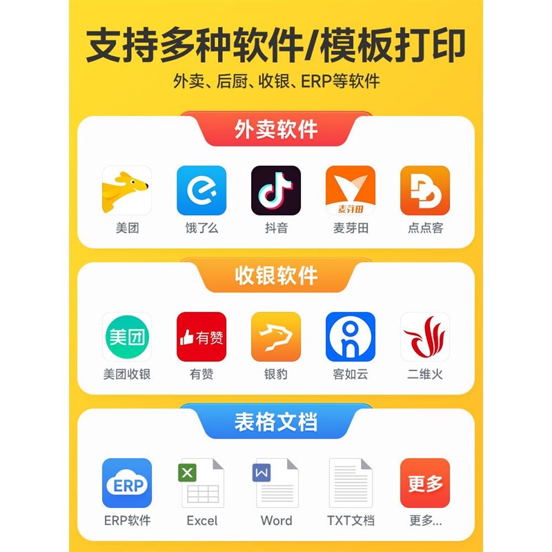 佳博GPL80180I热敏打印机80mm网口厨房饭店后厨前台点菜订单收银