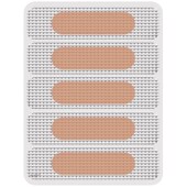 窗户孔挡蚊虫贴酒店家别墅纱窗补洞自粘防水不锈钢网流水孔防蚊贴