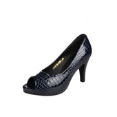 凉鞋 2021新款 单 中跟高跟细跟鱼嘴粗跟工作鞋 防水台小码 f夏季 女鞋