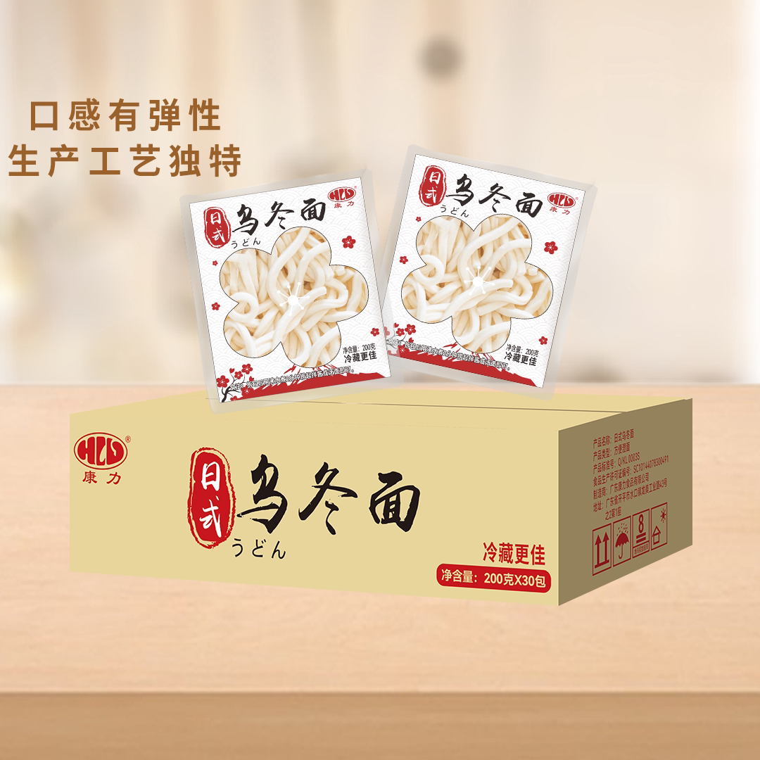 康力非油炸免煮冲泡日式乌冬面