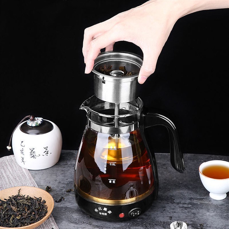 安化黑茶煮茶器家用全自动蒸汽煮茶壶普洱玻璃电热烧水壶