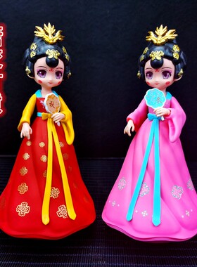 网红不倒翁小姐姐西安文创旅游纪念品小礼物陕西特色礼品摆件生日