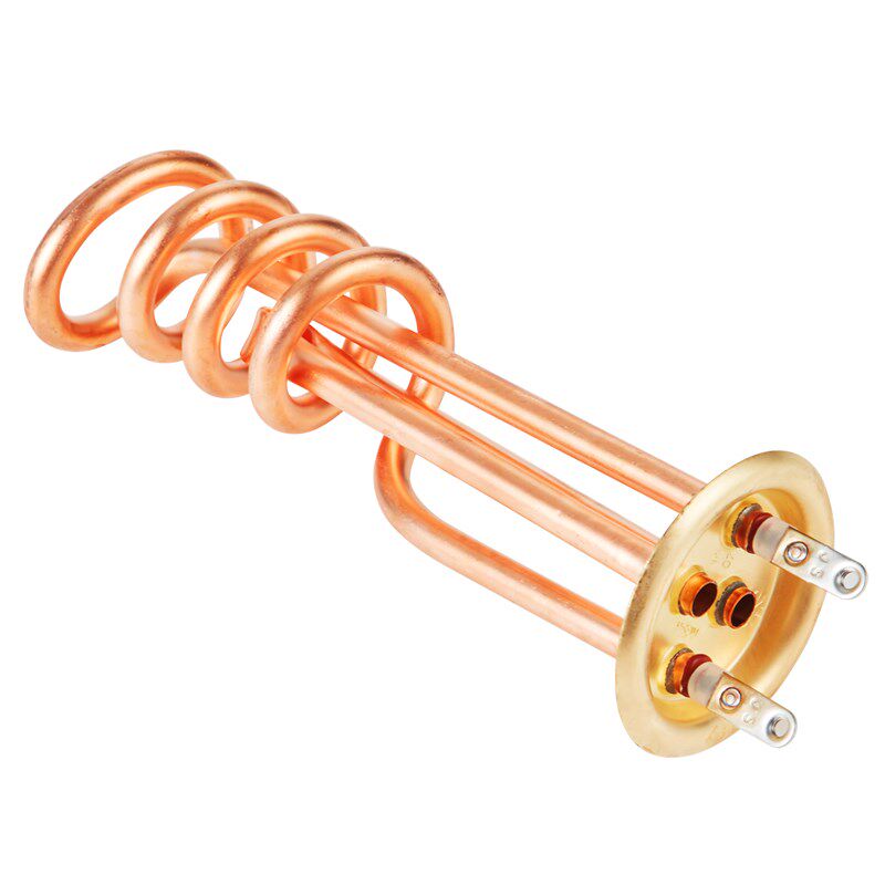 上烨商用开水器配件紫铜发热管 3KW 6KW 220V