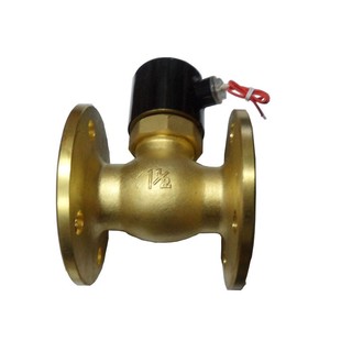 2L-40F法兰1 1/2寸黄铜蒸汽电磁阀门 博普 高温锅炉