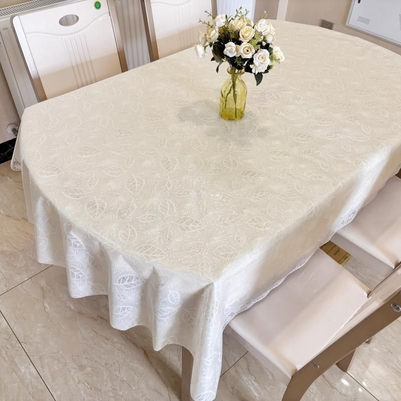 加厚光面椭圆桌布防水防油防烫餐桌布简约长方形茶几台布折叠桌布,居家布艺,桌布,淘宝优惠券,粉丝福利购,淘宝优惠卷