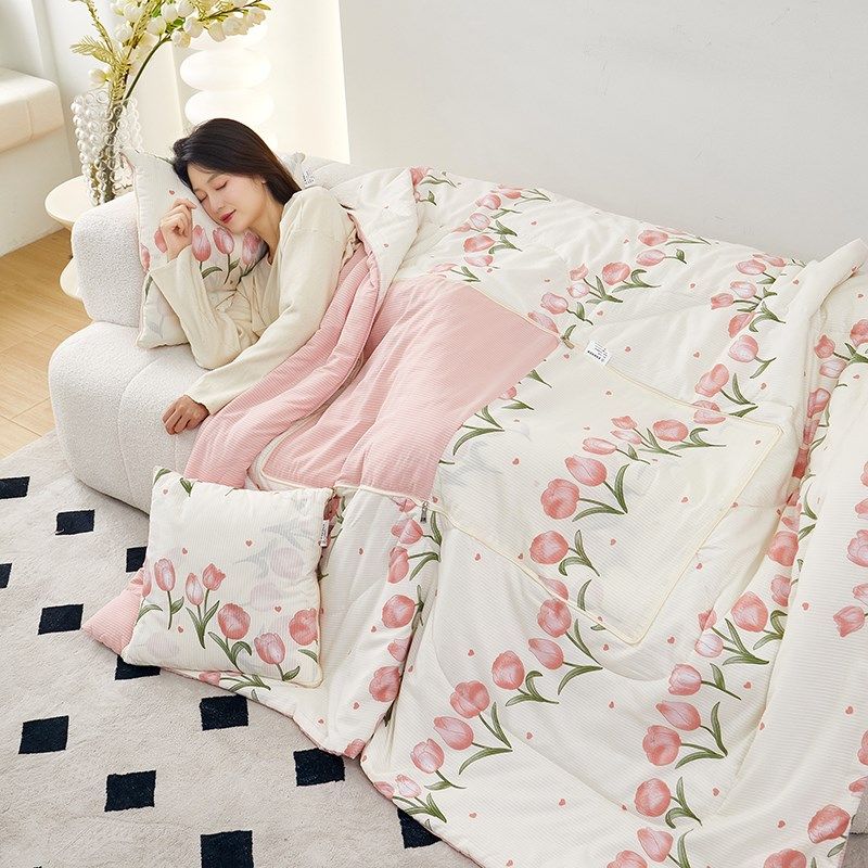 多功能新款抱枕被子两用办公室午睡毯子二合一空调被车载枕头靠枕,居家布艺,抱枕被,淘宝优惠券,粉丝福利购,淘宝优惠卷