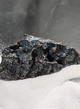 样板间餐桌茶几摆件中式极简琉璃茶具茶杯托盘玻璃水果盘软装组合