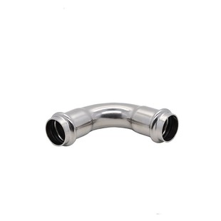 90度不锈钢卡压式弯头等径薄壁管件自来水管接头卡接弯头卡压弯头