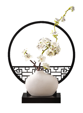 新中式复古典中国风茶几装饰品禅意家居庭客厅创意玄关酒柜小摆件