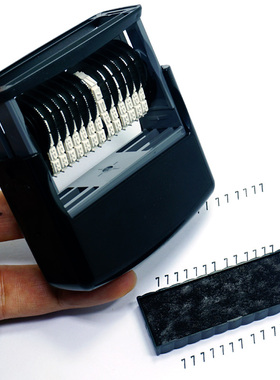 卓达48313回墨印章可调日期11位12位13位手机电话号码数字印章