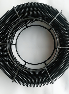 150管道疏通机弹簧22mm毫米加粗加密下水道疏通器弹簧20米软轴