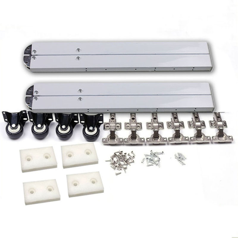 智能家具隐藏式伸缩折叠五金配件多功能隐形餐桌书桌家具连接滑轨,基础建材,导轨,淘宝优惠券,粉丝福利购,淘宝优惠卷