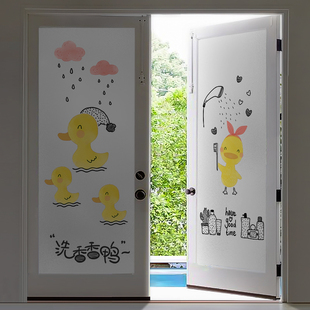 浴室卫生间全遮光神器窗户贴膜防走光玻璃贴纸外面看不见里面门贴