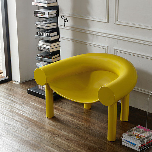 星友家居馆单人扶手椅休闲椅沙发椅阳台户外客厅单人椅搭配网红椅