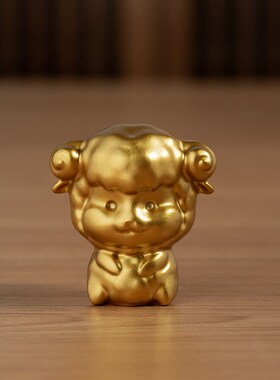 黄铜十二生肖属相狗鼠牛马虎兔龙鸡羊猴蛇猪摆件家居装饰车载礼品