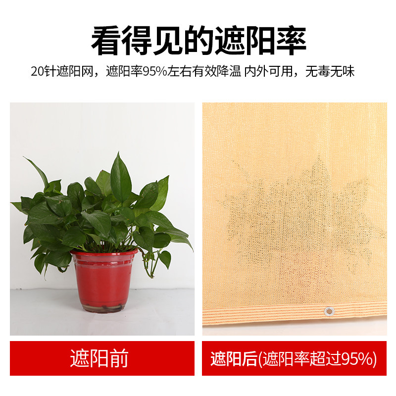 遮阳网防晒网遮光网太阳网加密加厚庭院车棚阳台阳光房米色隔热网,鲜花速递/花卉仿真/绿植园艺,其它园艺用品,淘宝优惠券,粉丝福利购,淘宝优惠卷
